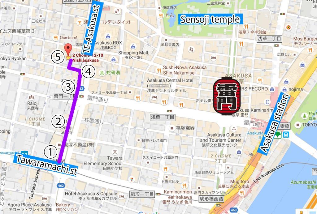 Asakusa Buttobi Tóquio Exterior foto
